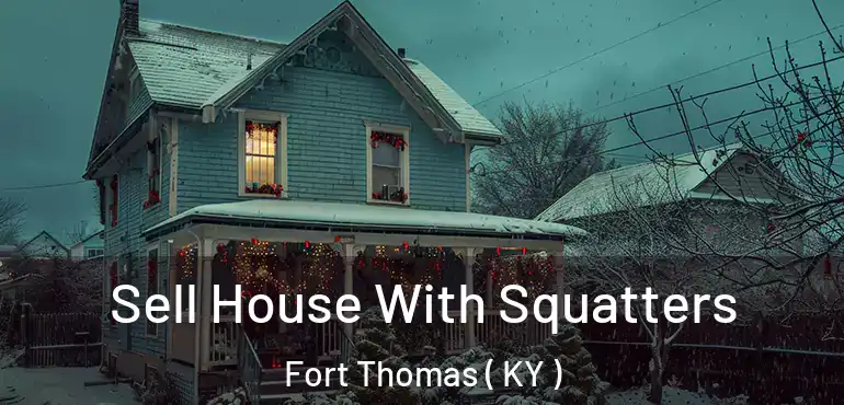  Sell House With Squatters Fort Thomas ( KY )