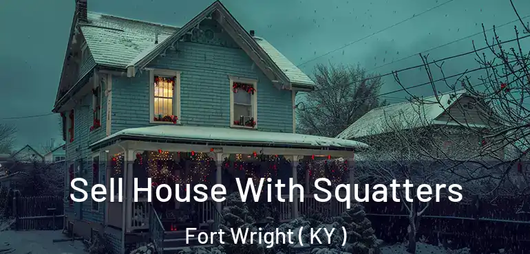  Sell House With Squatters Fort Wright ( KY )