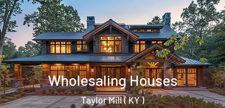  Wholesaling Houses Taylor Mill ( KY )